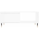  Stolić za kavu bijeli 90 x 50 x 36,5 cm od konstruiranog drva Bijela | shoptok.hr