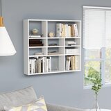 vidaXL Stenska polica bela 90x16x78 cm iverna plošča Cene