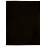 Wenko crna pamučni otirač za kupaonicu, 50 x 70 cm