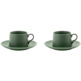 Zafferano Šolje Za Kafu Zelena 2/1-LEV0612 | Eponuda.com