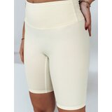 DStreet Spodenki damskie LOVIFIT kremowe | Shoptok.si