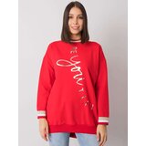 RELEVANCE Tunic-RV-TU-7269.78P-Red Cene