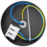  plafonsko svetlo moonlight 1xE27/15W/230V prečnika 16 cm crno | Eponuda.com