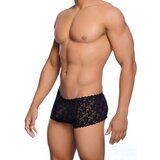 MOB rose lace boy short black l/xl Cene