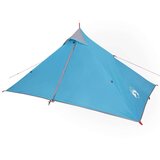 Šator za kampiranje za 1 osobu plavi 255x153x130 cm taft 185T | shoptok.hr