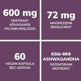Biovital Ašvaganda KSM-66® + Magnezijum – Protiv stresa – 60 kapsula | ePonuda.com