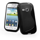  S silikonski ovitek Samsung Galaxy Young S6310 črn Cene