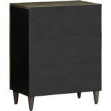  Komoda svijetlo siva 60x33,5x75 cm Puno drvo Mango | shoptok.hr