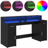  Stol s ladicama Crni hrast 160 x 55 x 91 cm Konstruirano drvo | Eponuda.com