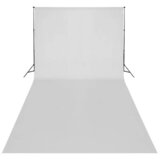  Komplet fotografske opreme sa svjetlima softbox i pozadinom Bijela 600 x 300 cm | Shoptok.si