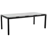 SUNFUN melina Vrtni stol (D x Š x V: 200 x 100 x 74 cm, Visokotlačno prešani laminat (HPL), Crne boje)