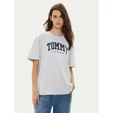 Tommy Jeans Majica Varsity DW0DW18403 Siva Oversize
