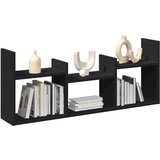 vidaXL Zidni ormarić crni 100x18x40 cm od konstruiranog drva | shoptok.hr