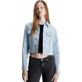 Calvin Klein - - Svetlucava teksas jakna Cene