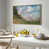  Slika - Claude Monet – The Port at Argenteuil 120x80 U prirodnom drvenom okviru | shoptok.hr