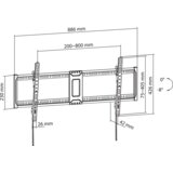 S Box PLB-5948T-2 zidni nosač za TV | shoptok.hr