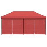 Šator za svadbe - šator za zabave Tamno crvena 292 x 580 x 315 cm Oxford tkanina - Tamno crvena s 4 bočna zida Da | shoptok.hr