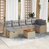  Sjedeća garnitura za vrt 8 kom. poliratan 287,5 x 122,5 x 85 cm | shoptok.hr
