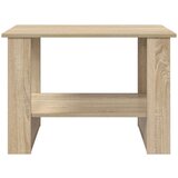  Klubska miza Sonoma hrast 72 x 50 x 50 cm Konstruiran les, (5000120402) | Shoptok.si