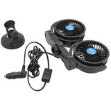  ventilator za auto sa usisnom čašicom 7W/12V, crni | Eponuda.com