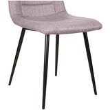 XORA stol, kovina, tekstil črna, vijolična | Shoptok.si