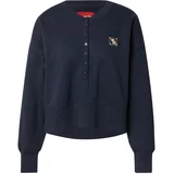 Abercrombie & Fitch Sweater majica 'SHARKBITE' morsko plava / zlatno žuta / bijela