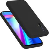  Ohišje, združljiv z Realme v tekoči črni barvi - zaščitni pokrov iz fleksibilnega silikona TPU, (20603952) | Shoptok.si