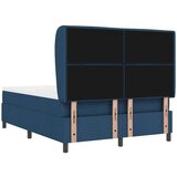 Box Postelja s pomičnim podjemom in vzmetnico Modra 140x200 cm Tkanina, (22051403) | Shoptok.si