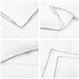  Set deka 3 kom. 200 x 200 cm Sve sezone Bambus Bijela - 200 x 200 cm 60 x 60 cm | shoptok.hr