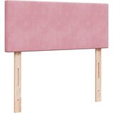 Box spring krevet s madracem ružičasti 120 x 200 cm baršunasti | shoptok.hr