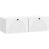 vidaXL TV ormar za zid 99 x 41 x 30 cm Bijela Konstruirano drvo - Bijela 98 x 41 x 30 cm | shoptok.hr