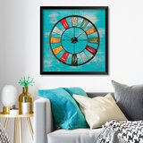 Wallity Dekorativni zidni sat STMDF13, 45x45 cm | ePonuda.com