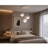 Brilagi Luster na sajli COSMO 3xE27/60W/230V bela/zlatna Slike