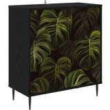  Kreveta ELBURG Crni hrast 69 x 33 x 76 cm Konstruirano drvo | shoptok.hr