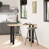  Noge za barski stol Crne 2 kom 50 x (90-91) cm Čelik | Eponuda.com