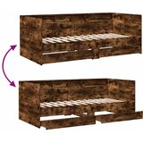  Dnevni krevet s ladicama bez madraca boja hrasta 100x200 cm | shoptok.hr