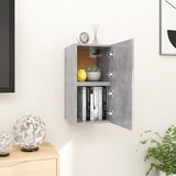 vidaXL stenske TV omarice 2 kosa betonsko sive 30,5x30x30 cm Cene