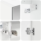  Set ormarića za kupaonicu 4 kom. Bijela Konstruirano drvo | shoptok.hr