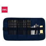 Deli Set olovaka za skiciranje u pernici 27 komada EC27 | ePonuda.com