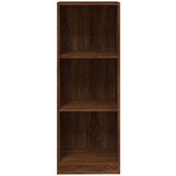 Ormarić za knjige s 3 razine boja hrasta 40x24x109 cm drveni | shoptok.hr
