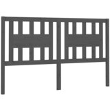 Maison Chic vzglavna omarica - nočna omarica - posteljna omarica sivo 126x4x100 cm trdna borovina, (21711303) | Shoptok.si