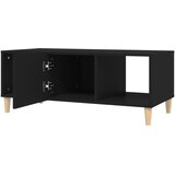  Stolić za kavu crni 102 x 50 x 40 cm od konstruiranog drva | shoptok.hr