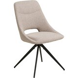 House Nordic Bež oblazinjen jedilni stol Dokka – Cene