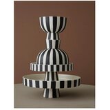 OYOY Living Design Črno-bela skledica za serviranje iz kamenine Toppu – | Shoptok.si