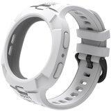 INF združljiv s samsung galaxy Watch8 classic tpu športni pas - integrirano ohišje, zračen white, (5000079688) | Shoptok.si