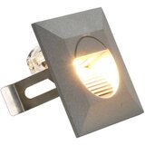 vidaXL Vanjske LED zidne svjetiljke 6 kom 5 W srebrne četvrtaste | shoptok.hr