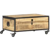 vidaXL Klubska mizica 70x50x33 cm trden mangov les Cene
