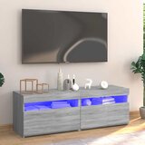 TV ormarić s LED svjetlima boja hrasta sonome 120 x 35 x 40 cm | Eponuda.com