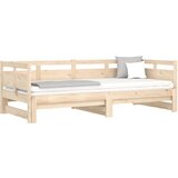  Izvlečna dnevna postelja trdna borovina 2x(80x200) cm, (20684601) | Shoptok.si