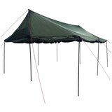  Obiteljski šator s krovom Vojska zelena 450 x 400 x 265 cm | Eponuda.com
